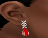 Red Gems Earrings