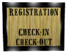 (S)Registration Sign