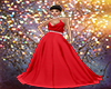 Red Gown Sparkle