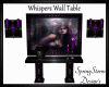 Whispers Wall Table