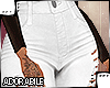 RXL - White Ripped Jeans