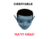 Avatar Na'vi Head {DRV}