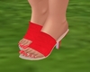 TA Red Sandals