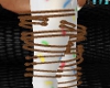 SG Chocolate Anklets L