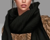Sweater + Scarf Brw/Blk