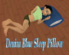 Denim Blue Sleep Pillow