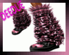 black pink BOOTS emo