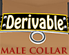 Derivable Male Collar