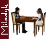 MLK Wood Steak Table