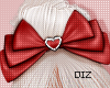 !!D Head Bow Red