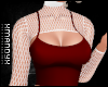 Viv White&Red Top