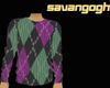 Argyle Retro Sweater
