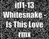 Whitesnake - Is This Lov