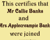MC Callie and Apple Bank