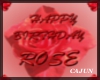 Happy Birthday Rose