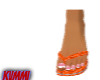 GOYARDINE FLOPS ORANGE