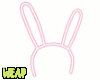 W| BunBun Pink Neon Ears