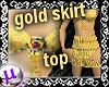 gold navaratna outfit