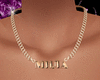 Gold necklaces-Mila