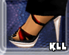 [KLL] Red Glass Heels