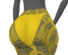 YELLOW LACE CAPRI