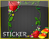 STICKER - Rose Frame