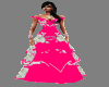 Florial Hot pink Gown