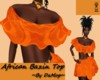 DaMop~African Bazin Top