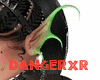 !D! Lime Grn Elf Ears