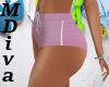 (MDiva)Pink Sport Shorts