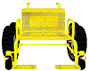 wheel chair  band yellow