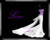Love Purple Dress w trai
