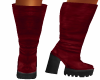 Red Tall Boots