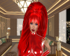 LIpstick Red Bangs