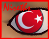Turkey Flag Eyes