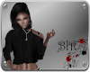[BIR]Black one shoulder