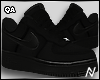 Clean Black AF1 'F