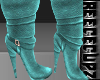 (BE)Teal boots