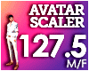 AVATAR SCALER 127.5%