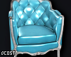 Luxury Sky Blue Chair