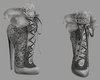 jax silver boots