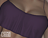 Purple Strap CropTop