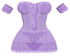 Amelia Pple Knit Dress