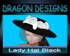 DD Lady's Hat Black
