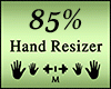 Hand Resizer 85 % M/F