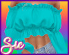 Teal Spring Top