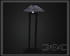 Black floor lamp