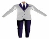 STEM SuitWhitePurple+tie