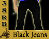 38RB Black Jeans