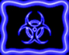 double toxic blue throne